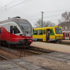  Triebwagen Ansammlung