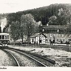 Triebwagen auf der Strecke Weimar - Kranichfeld