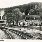 Triebwagen auf der Strecke Weimar - Kranichfeld