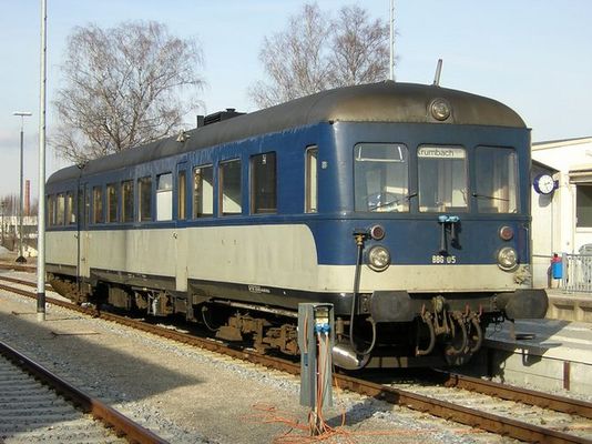 Triebwagen Baujahr 1951