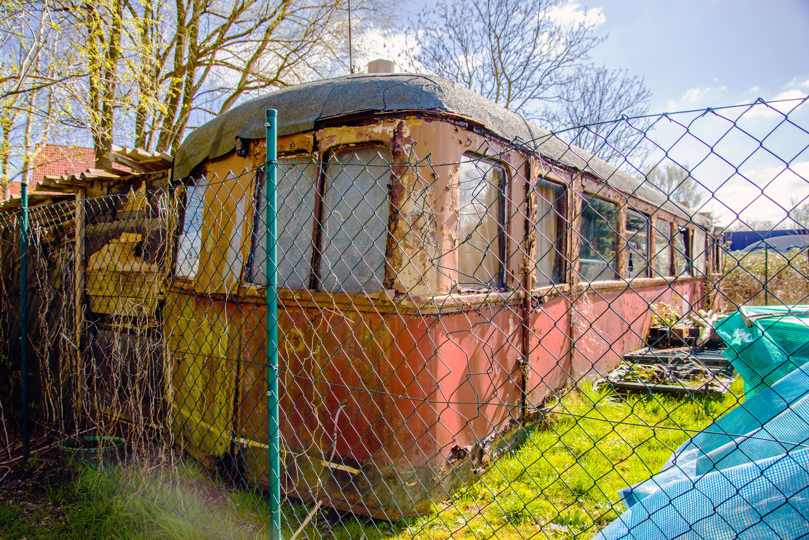 Triebwagen der ehemaligen Franzburger Kreisbahn