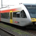 Triebwagen der Hellertalbahn in Betzdorf/Sieg