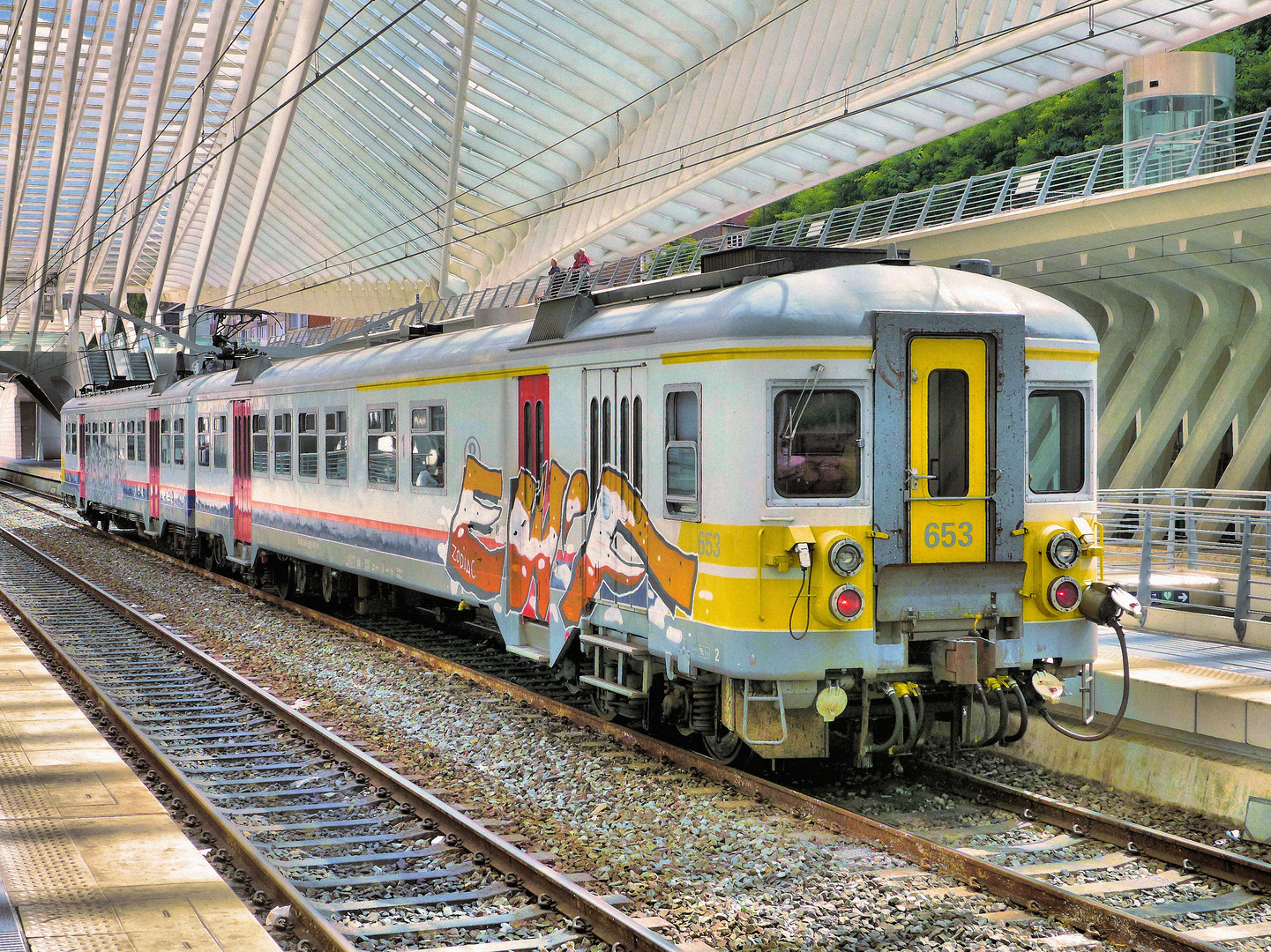 Triebwagen der SNCB