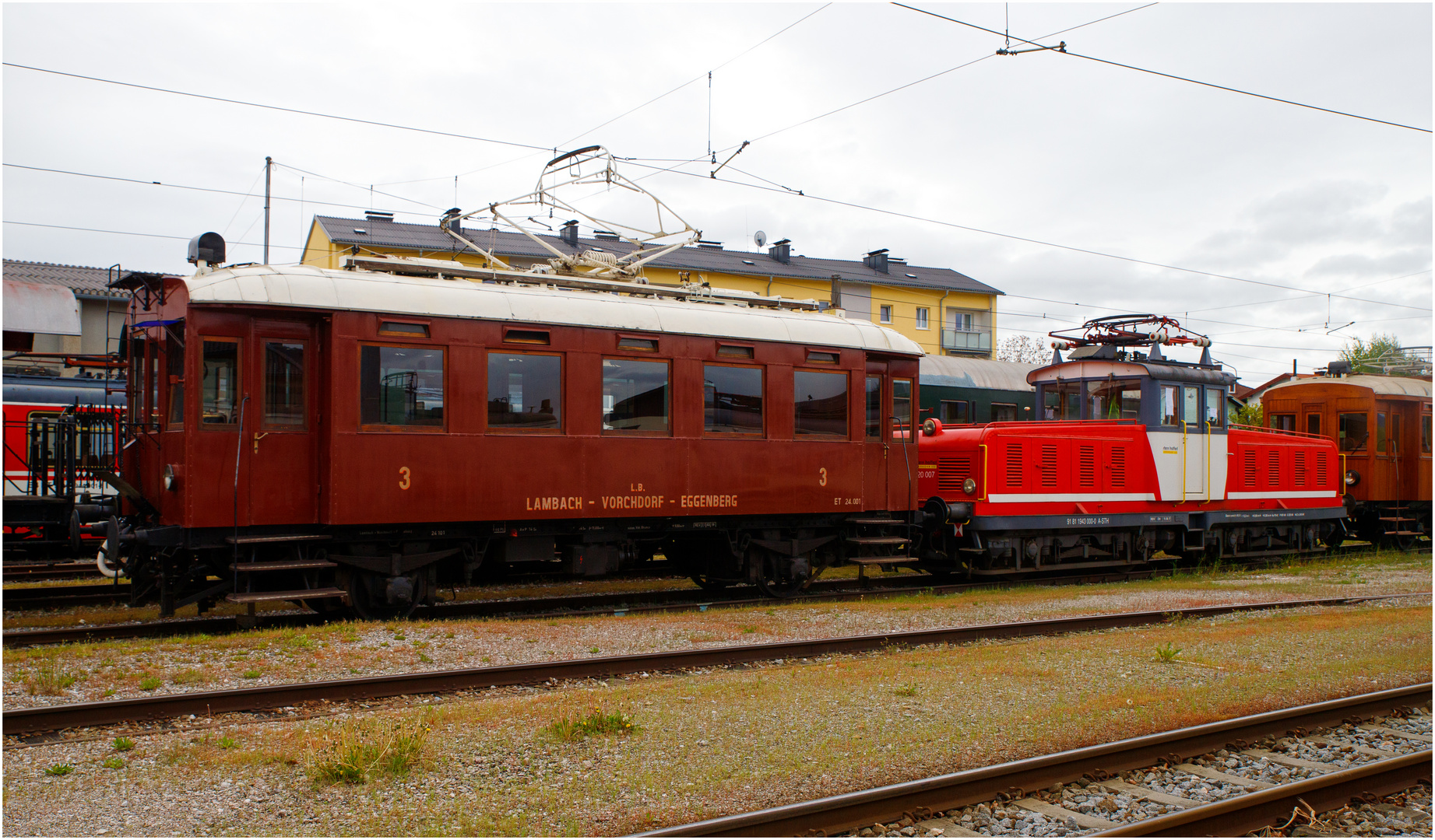 Triebwagen ET 24 001 E-Lok 20 007