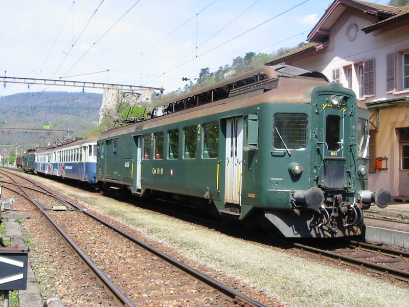 Triebwagen geht zum Abbruch :-(