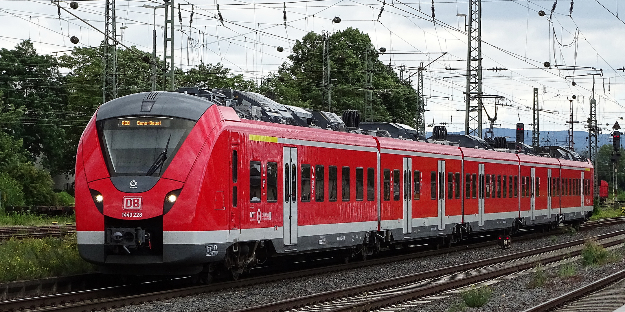 Triebwagen in Neuwied 