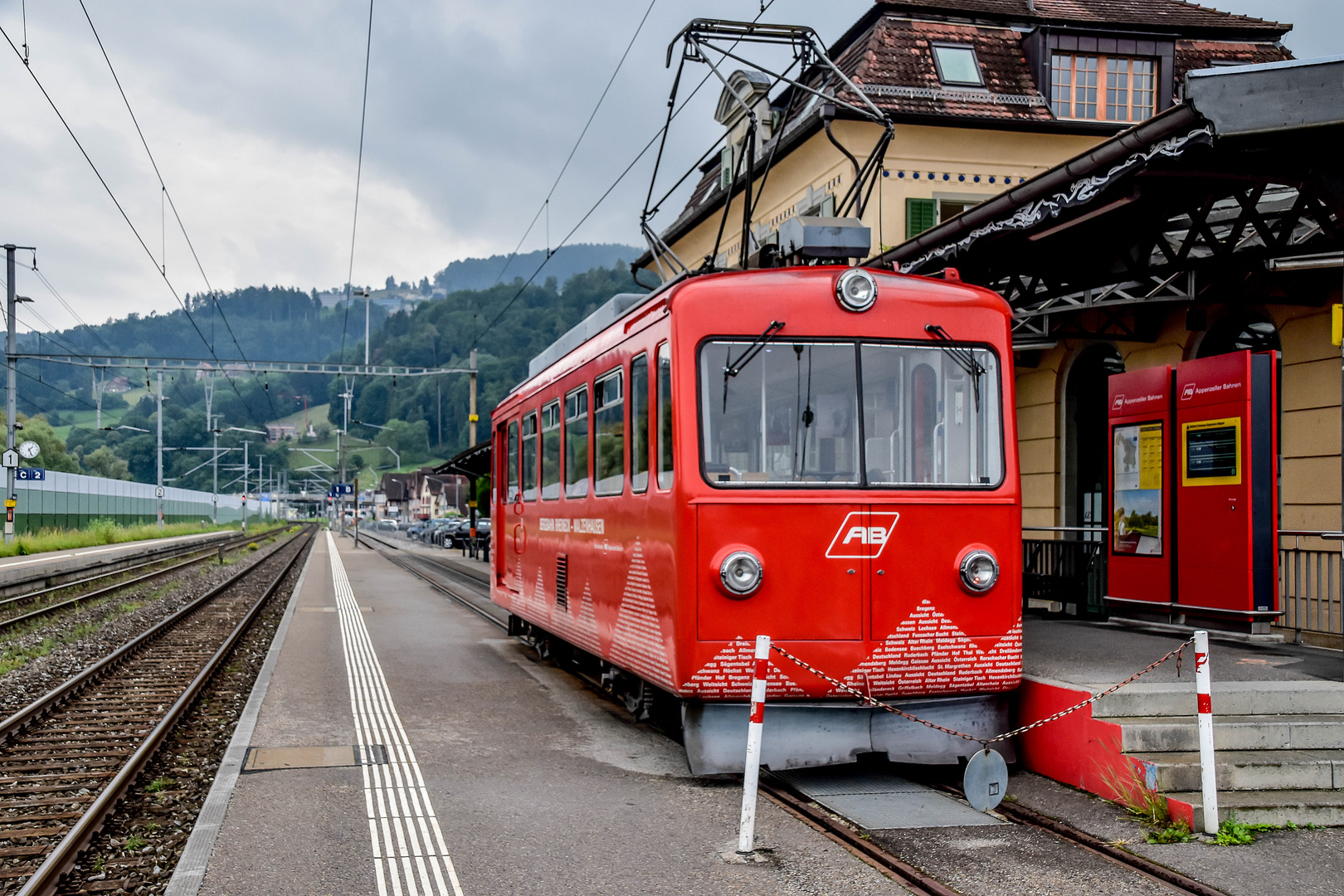 Triebwagen " LISELI " ...