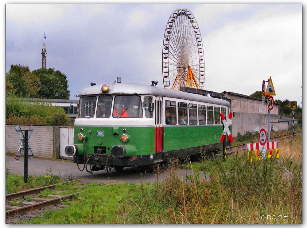 Triebwagen mit Riesenradantrieb...