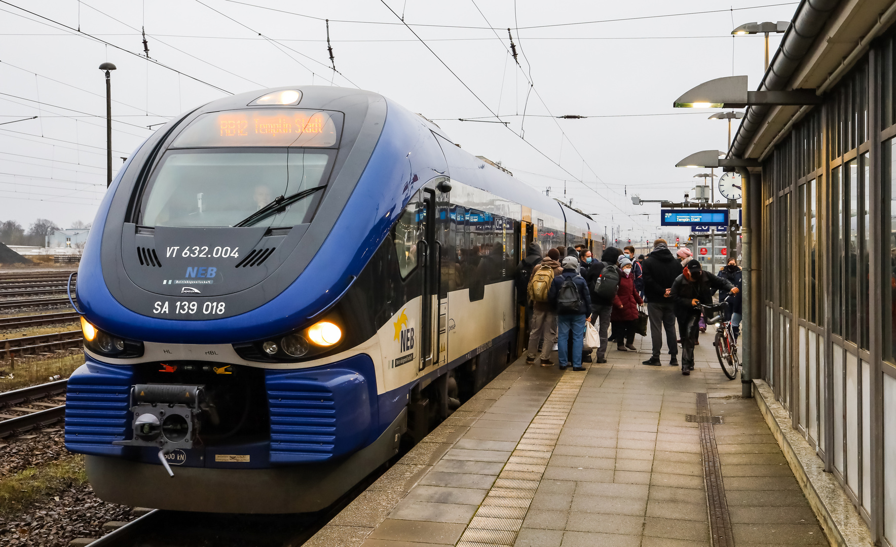 Triebwagen nach Templin