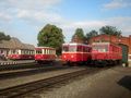 Triebwagen-Parade in Gernrode von Horn Fabian 