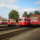 Triebwagen-Parade in Gernrode