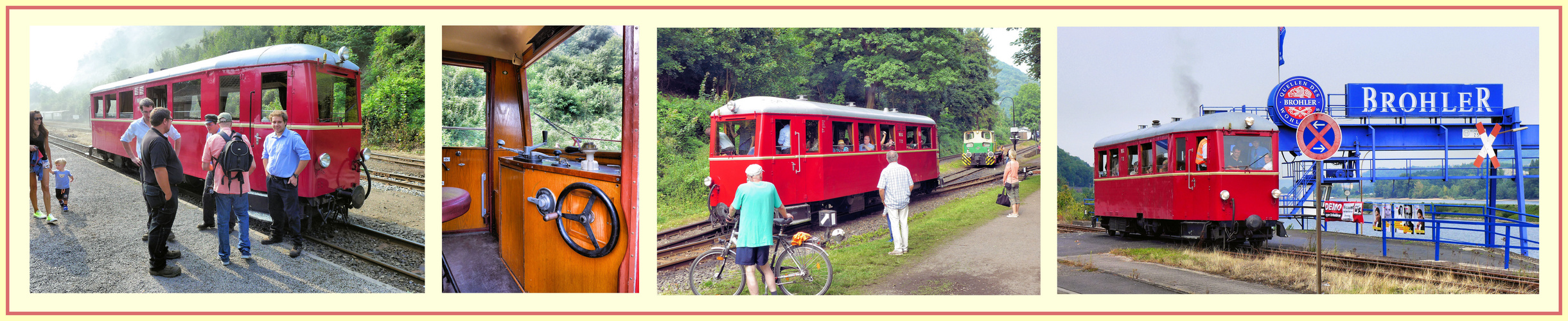 Triebwagen T 13 der Selfkantbahn