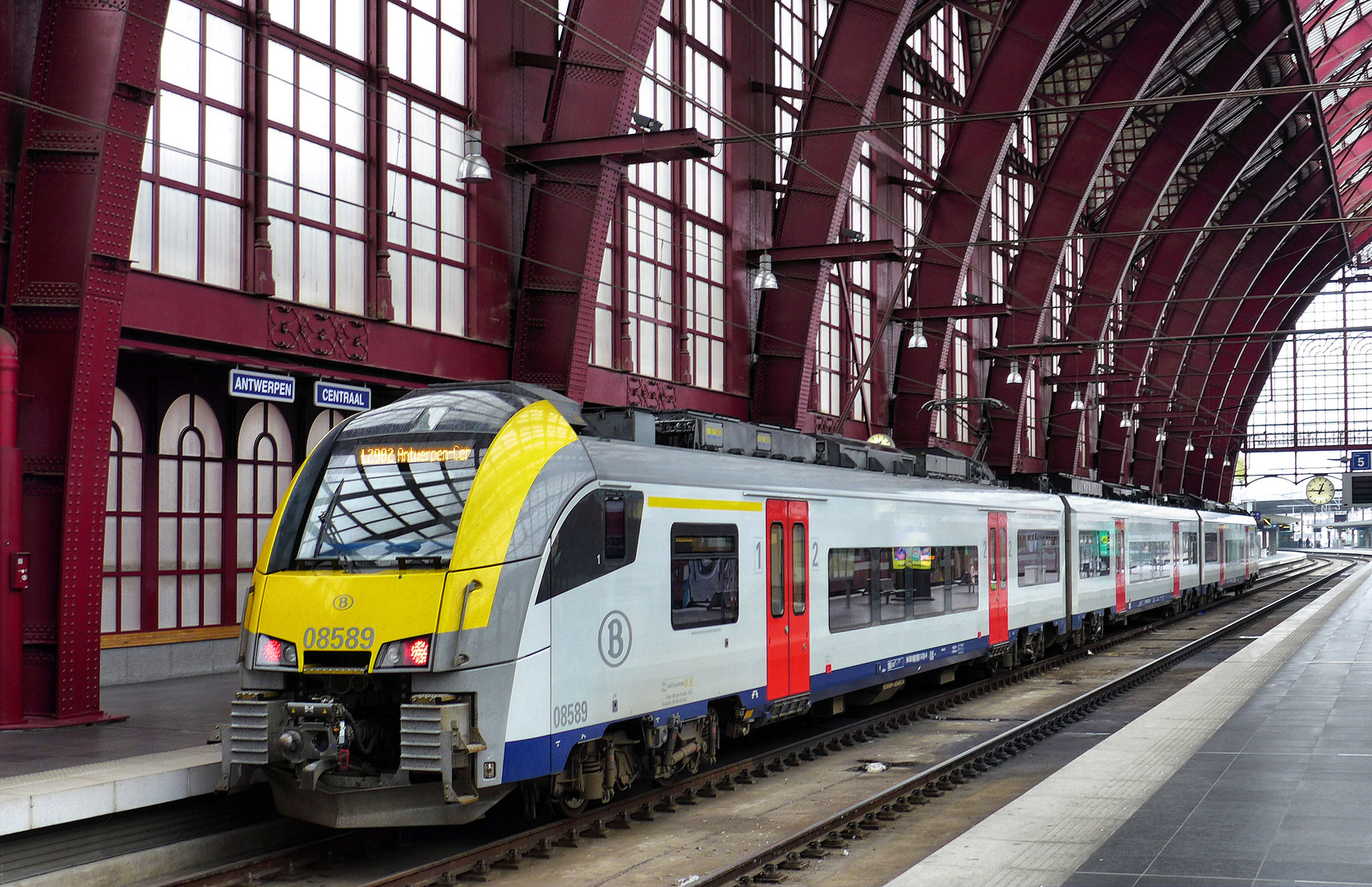 Triebwagenzug in Belgien 