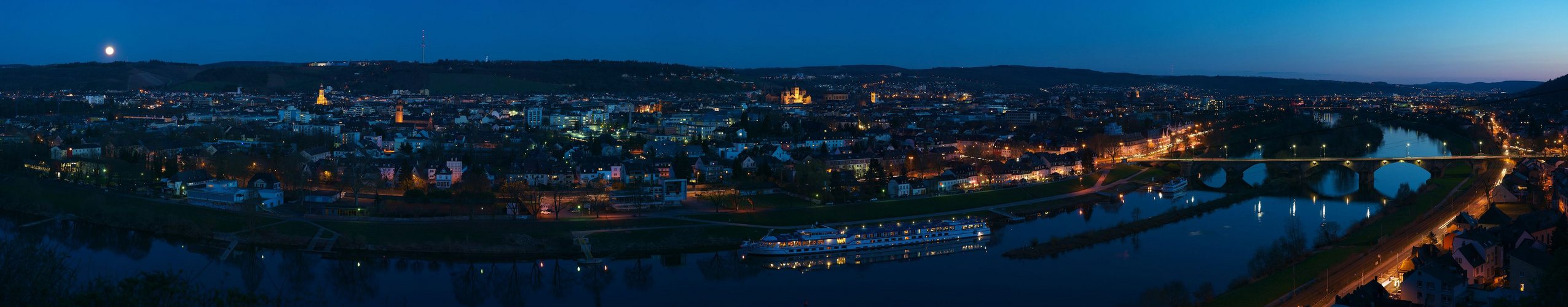 Trier bei Nacht