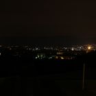 Trier bei Nacht mit Blick vom Petrisberg