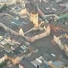 Trier - Hauptmarkt vom Ballon gesehen