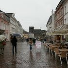 Trier im Regen