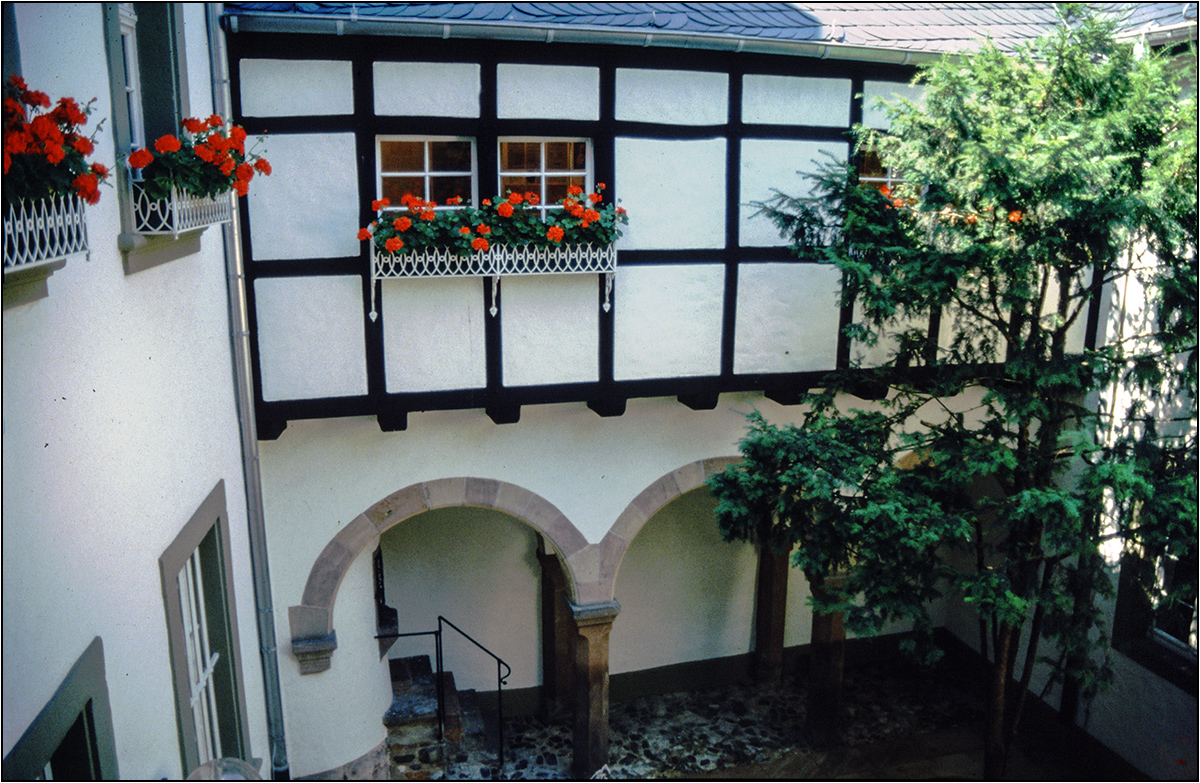 Trier: Karl Marx-Haus Innenhof