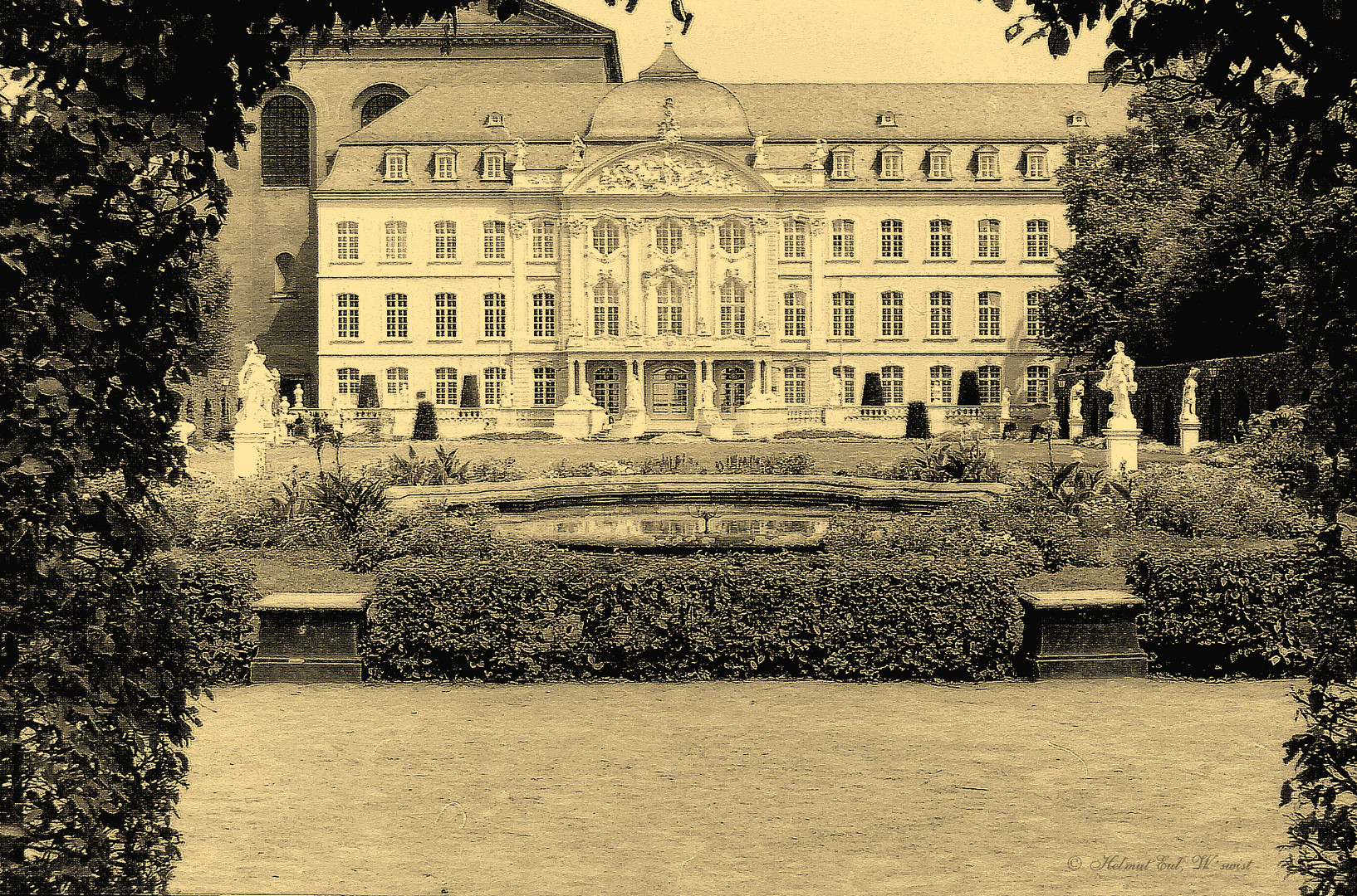 Trier: Kurfürstliches Palais und Basilika