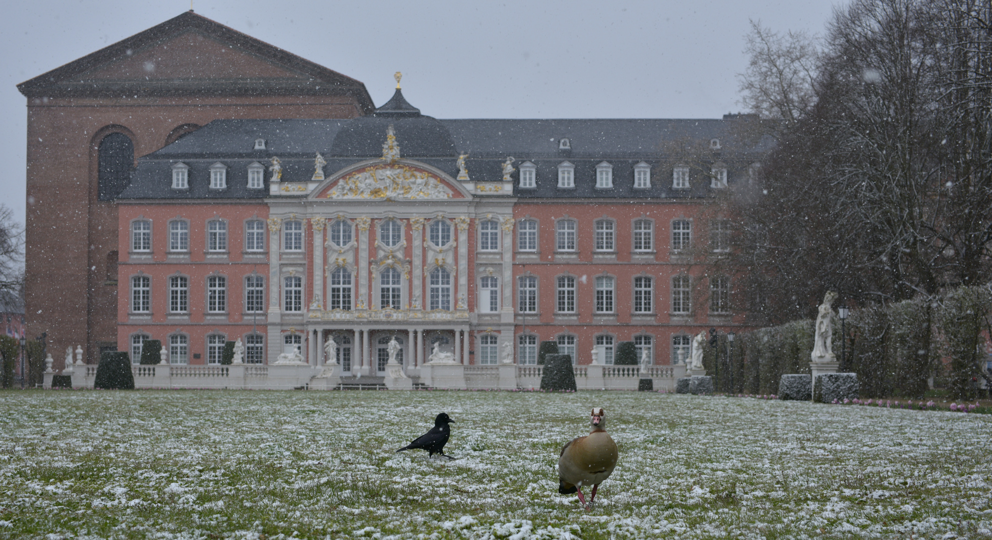 Trier, Palastgarten 07.04.2021