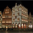 Trierer Hauptmarkt bei Nacht