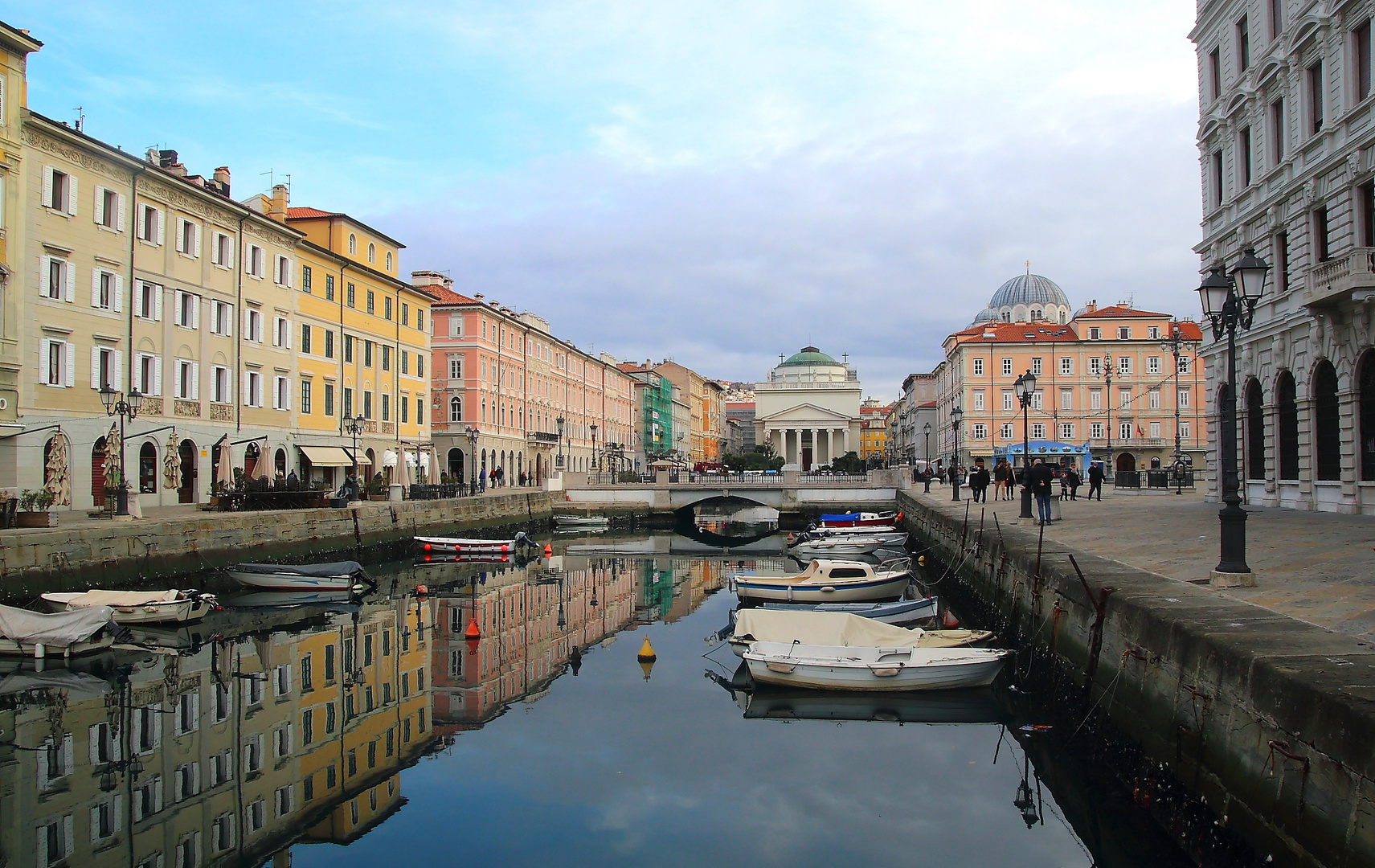 Triest, Borgo Tersiano, Canale Grande