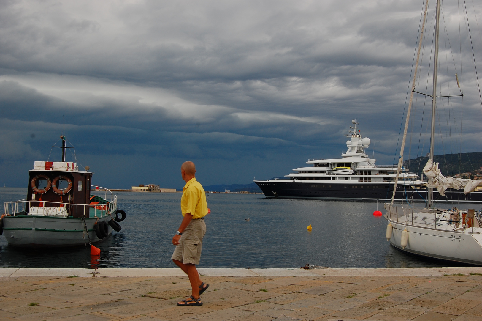 Triest - Vor dem Gewitter