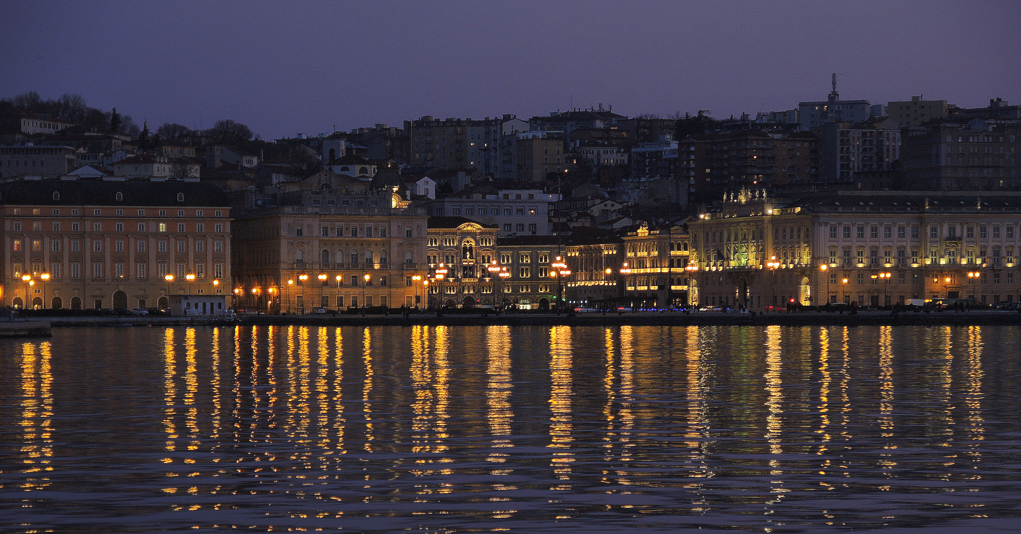 Trieste dal mare