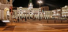 Trieste in der Nacht