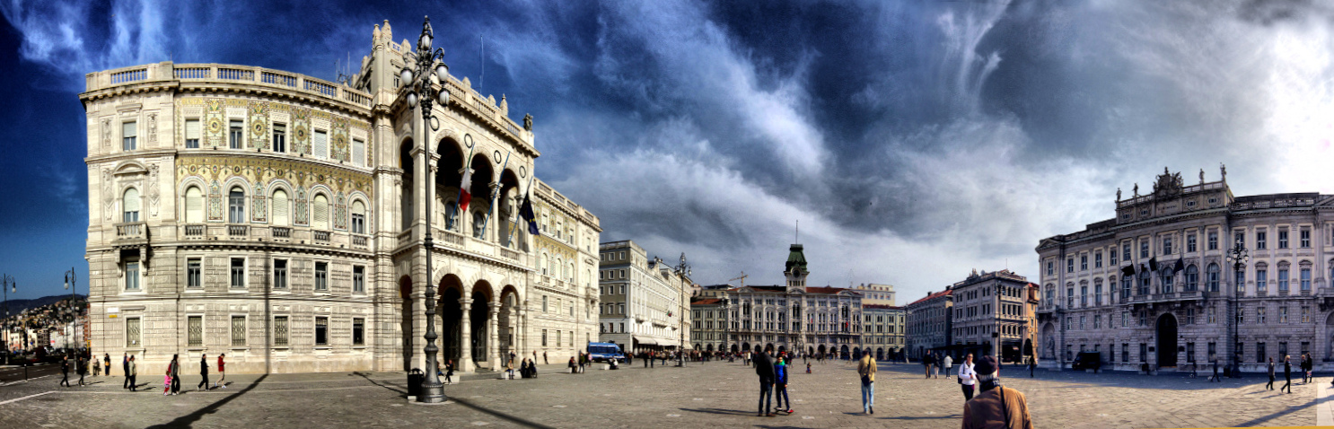 trieste p.zza unità d'Italia.