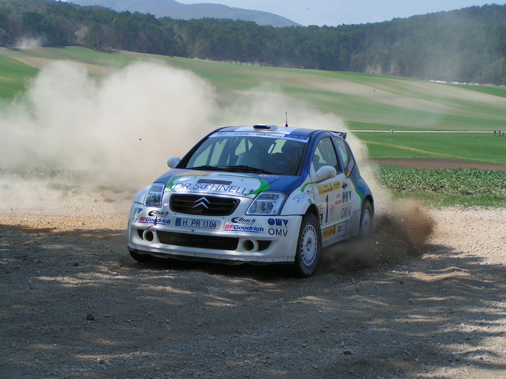 Triestingtal-rallye citroen c2 Burkhart Aaron