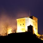 Trifels bei Nacht