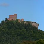 Trifels im Abendlicht ....