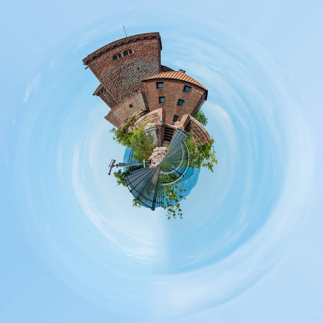 Trifels-Südseite (4) - Little Planet