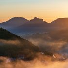 Trifels zum Sonnenaufgang