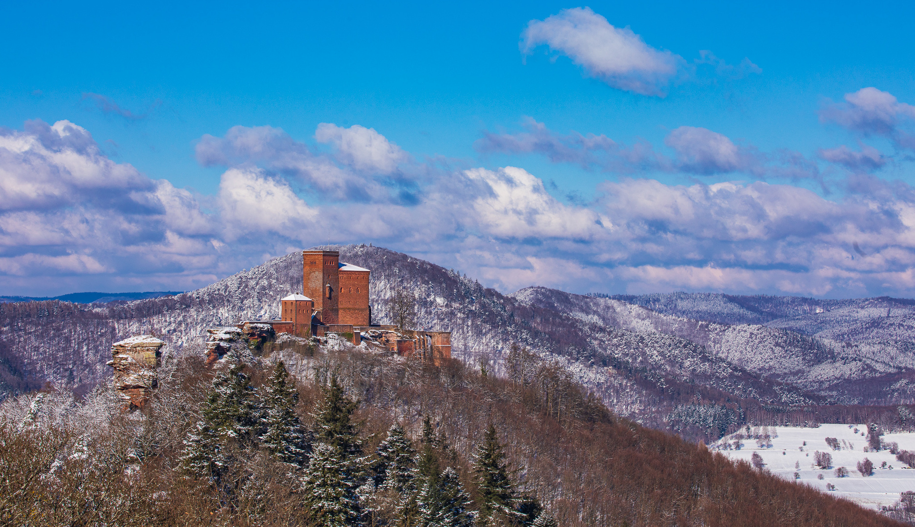 Trifelsland im Winter