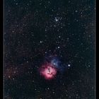 Trifid Nebula (M20) - dreigeteilter Star am Sommerhimmel