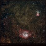 Trifid und Lagunennebel