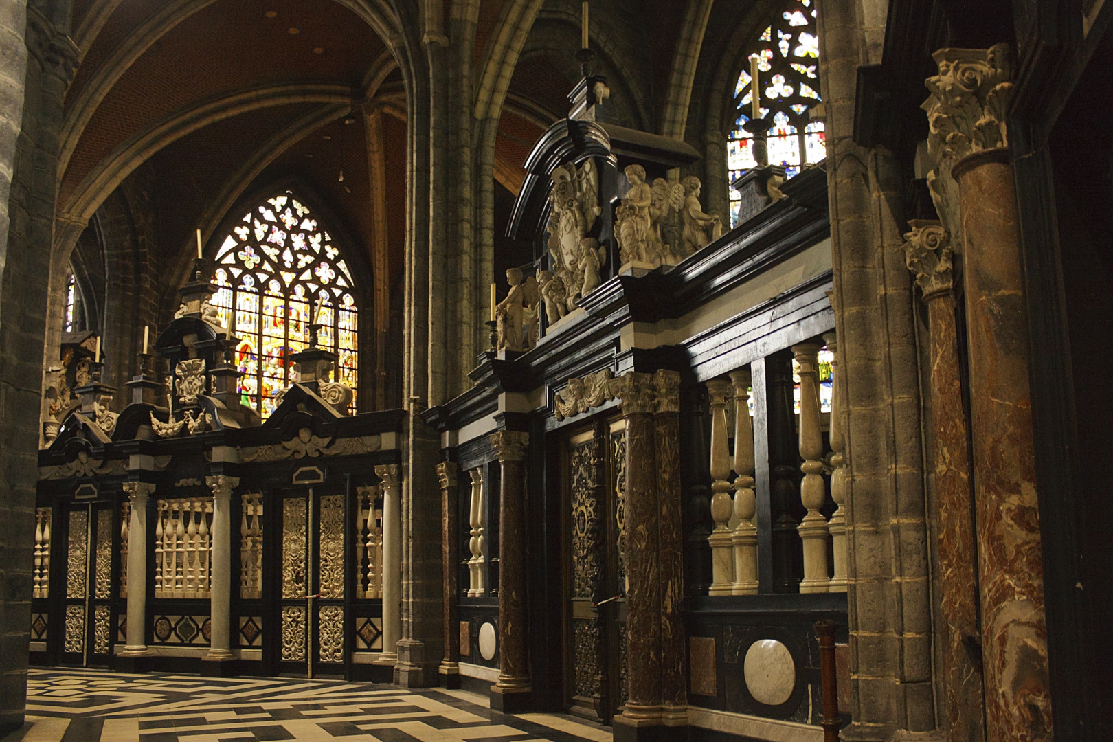 Triforium - Cahtédrale Saint Bavon - Gand