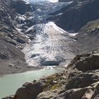 Triftsee mit Gletscher