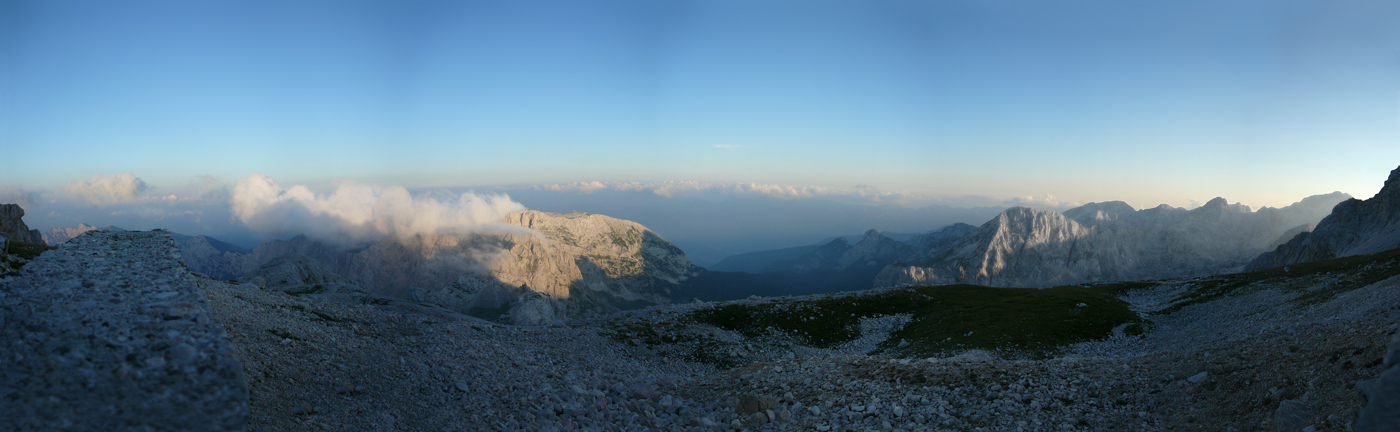 Triglav Abendstimmung