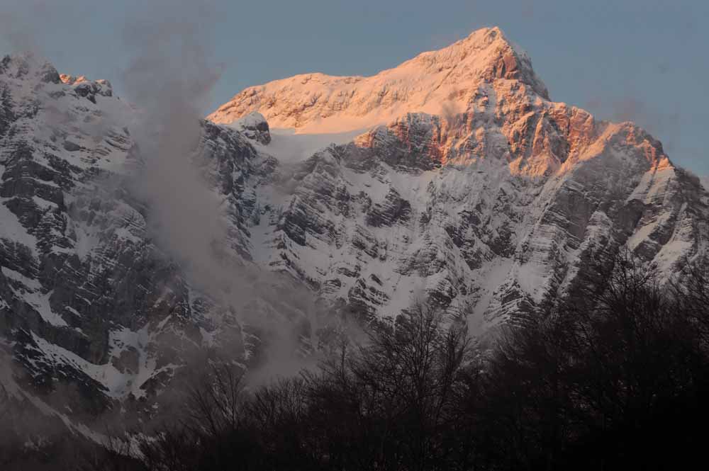 Triglav fruhmorgens