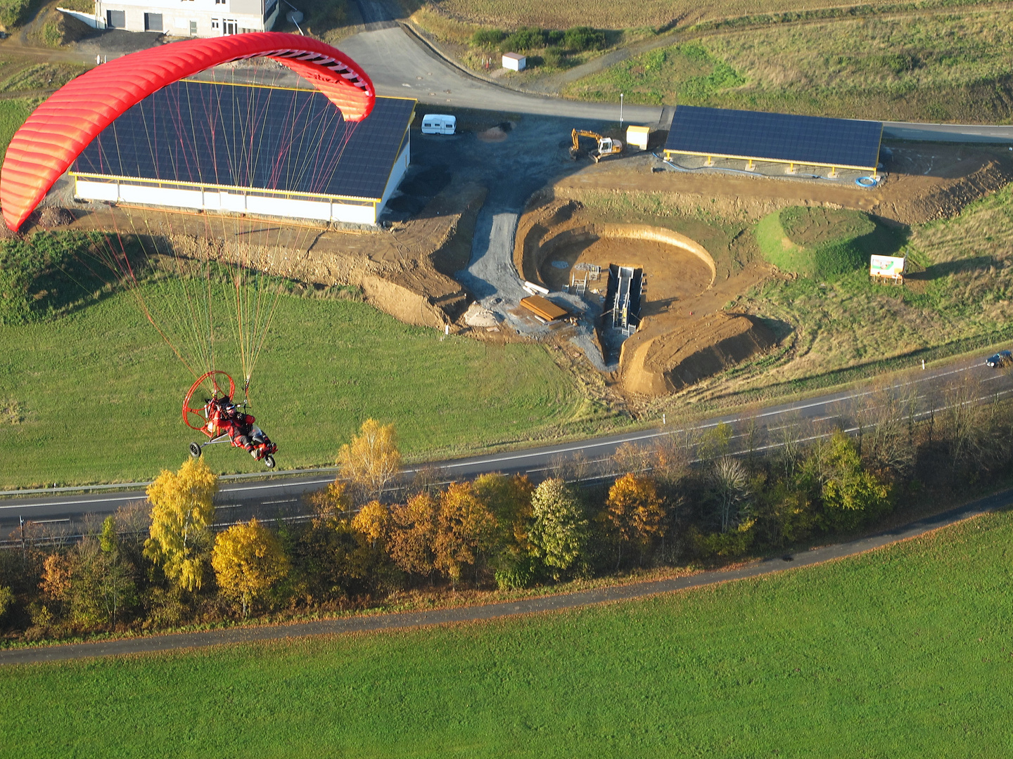 Trikeflug im Hinterland