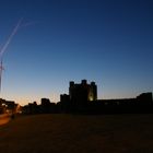 Trim Castle by night