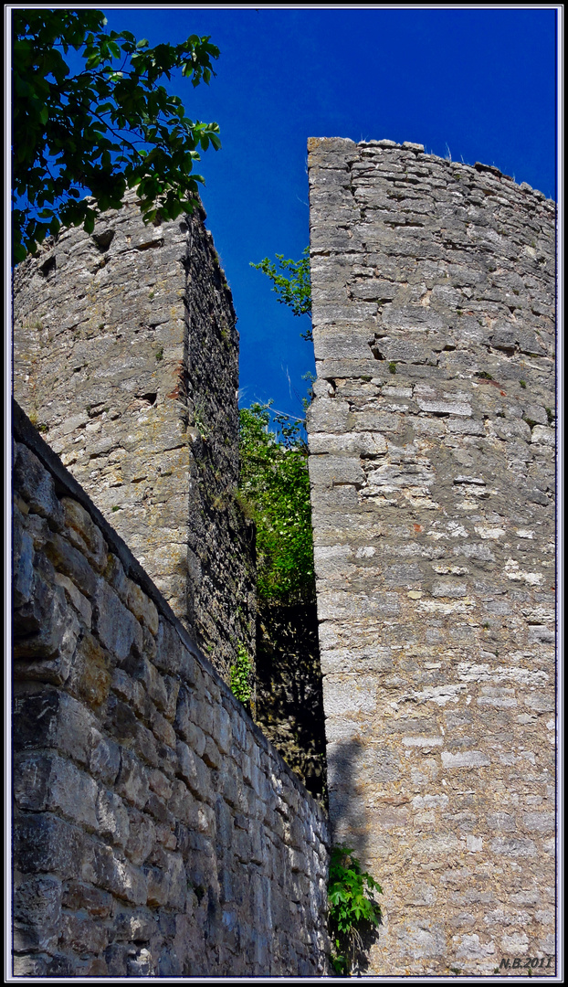 Trimburg-der "Wurfturm"