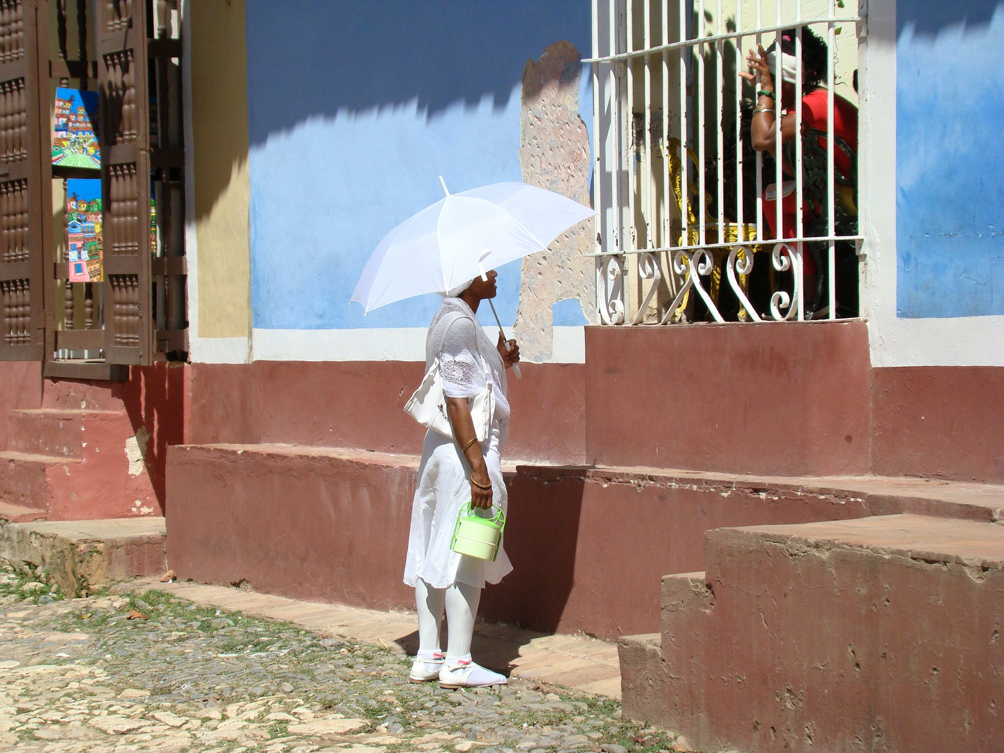 Trinidad,Kuba,Cuba,Santería, Priesterin