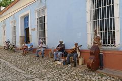 ...Trinidad`s Straßenmusikanten...