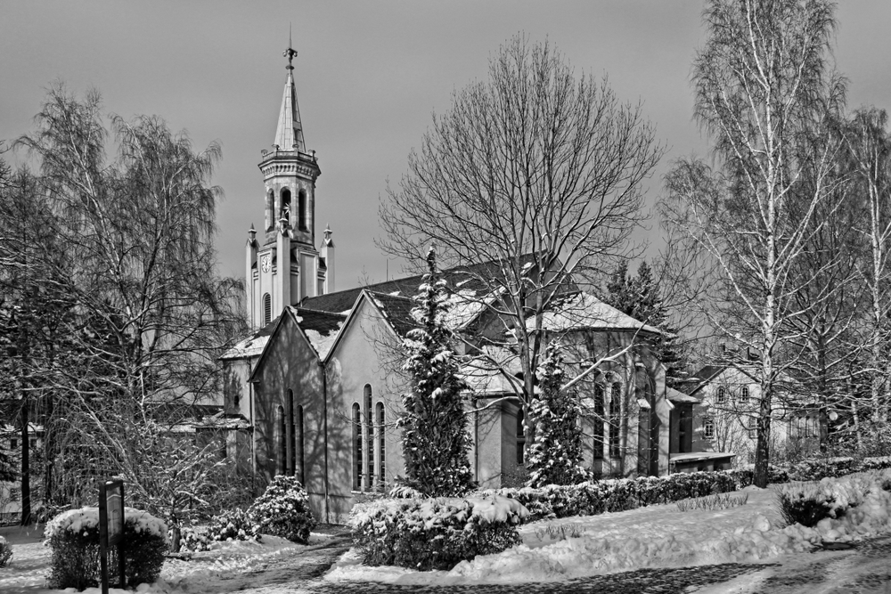 Trinitatiskirche monochrom, Version 0