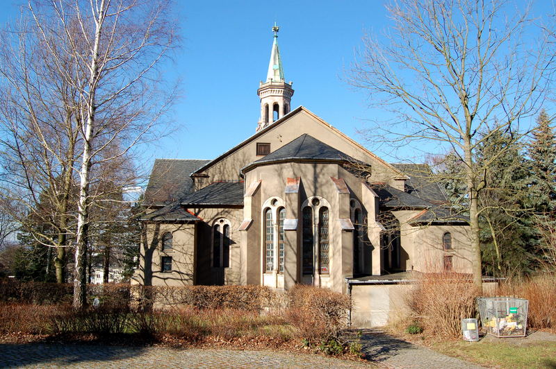 Trinitatiskirche - Rückansicht