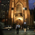 Trinity Church at the Intersection Wall Street & Broadway